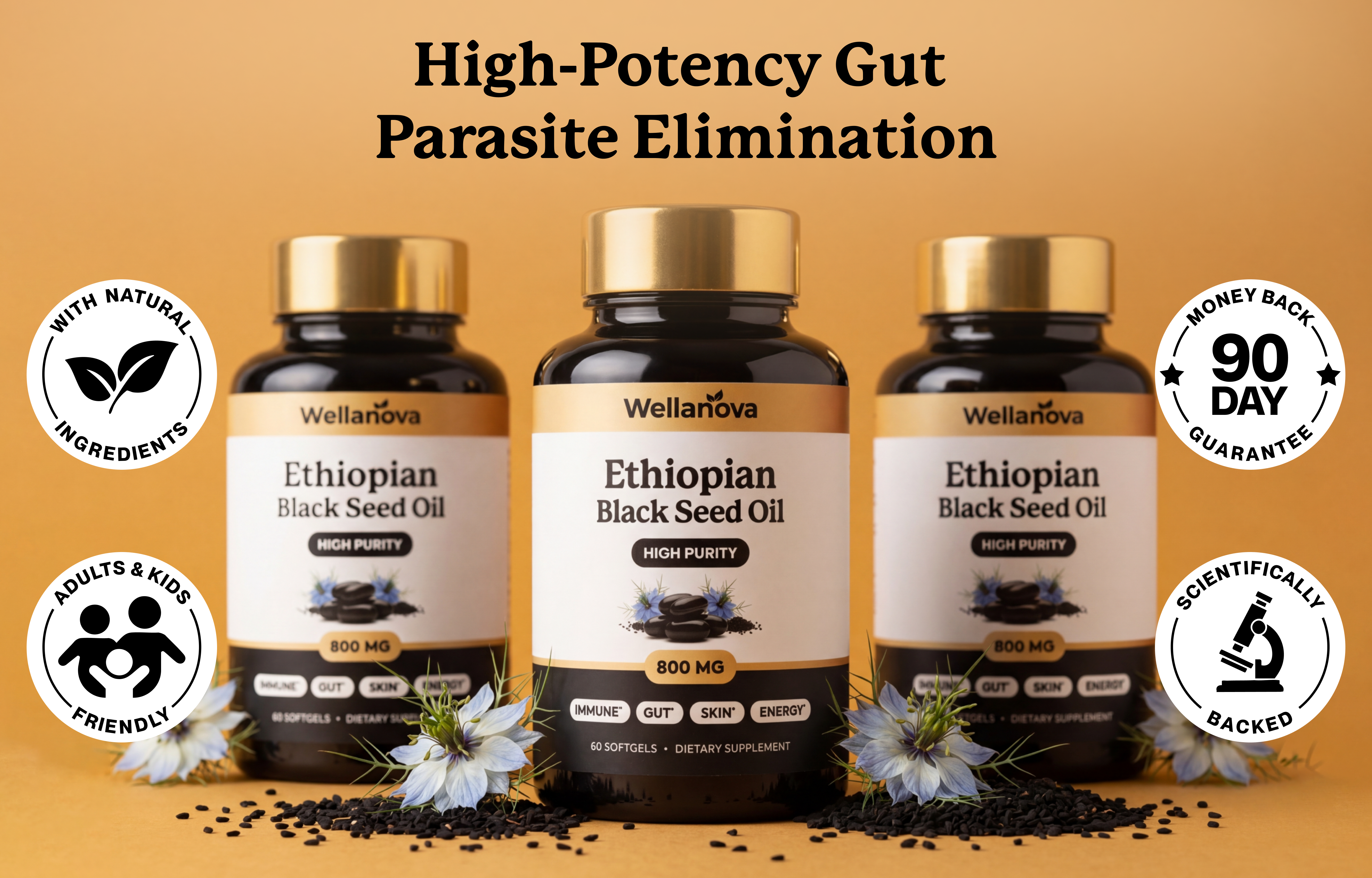 Ethiopian Black Seed Oil