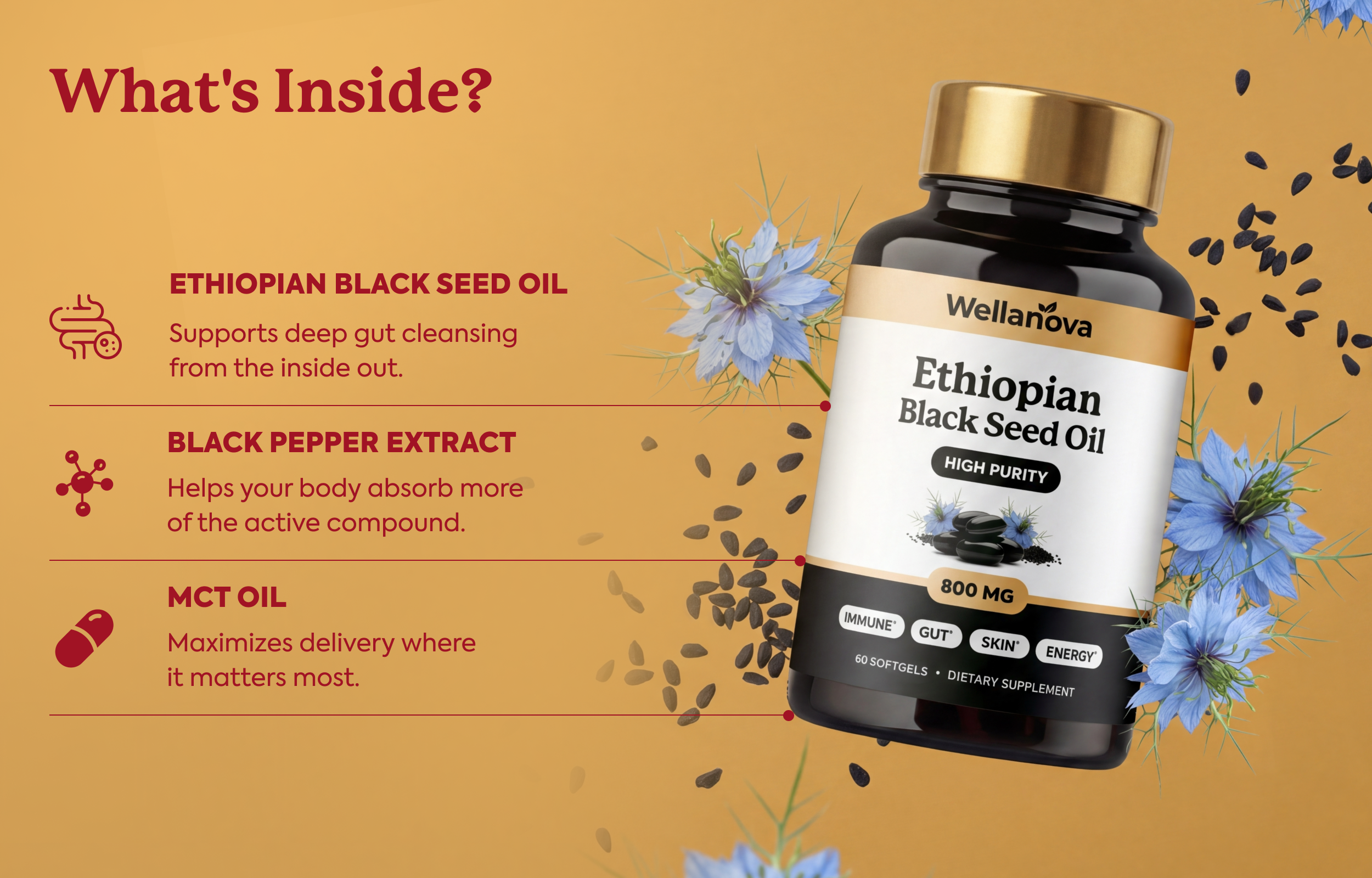 Ethiopian Black Seed Oil