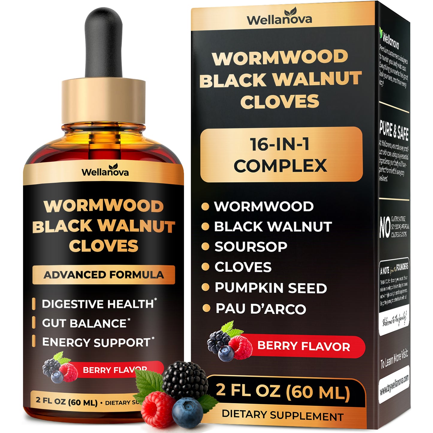 Wellanova wormwood drops