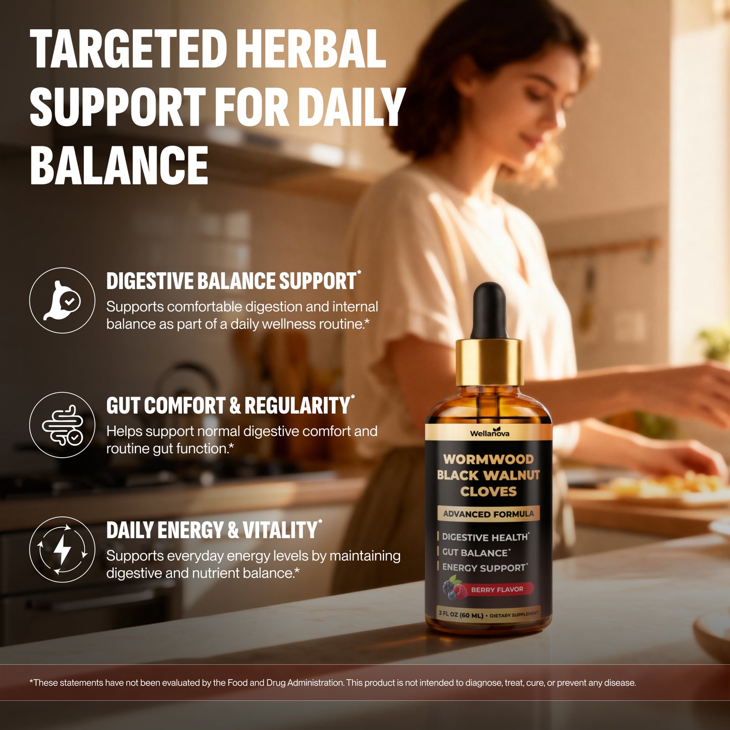 Wellanova wormwood drops