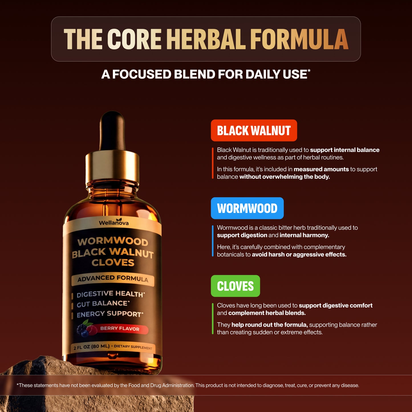 Wellanova wormwood drops